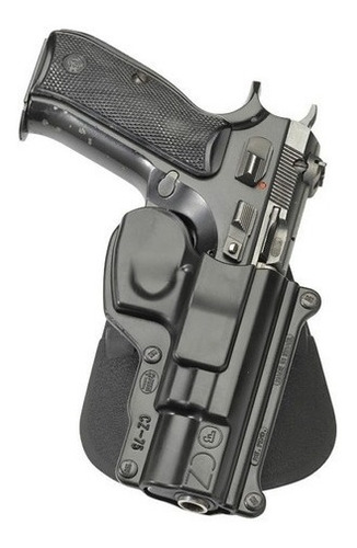 Imagen 1 de 2 de Pistolera Fobus Cz 75 Diestra Polimero Israel Sin Boton