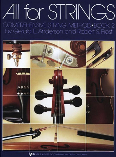 Método All For Strings De Viola De Arco  - Volume 2