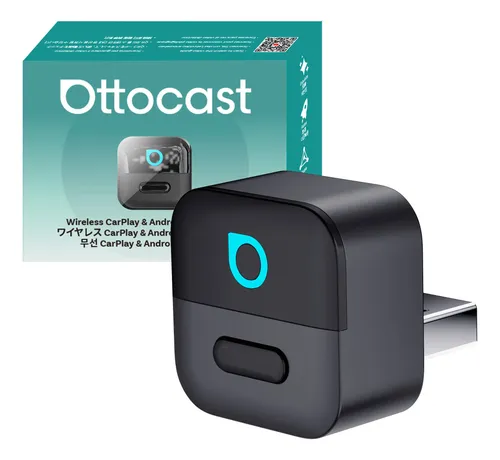 Ottocast Adaptador Inalámbrico Para Carplay/android Auto