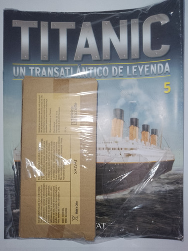 Colección Titanic Un Transatlántico De Leyenda Fascículo 5