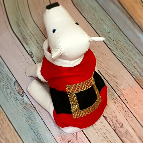Roupa Pet - Camiseta Natal Tam 4 - Roupinha Cachorro