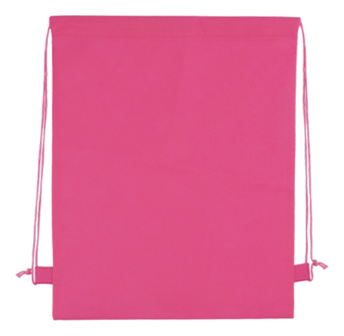 50 Pack Morral Ecológico Non Woven Mochila Rosa 33x40