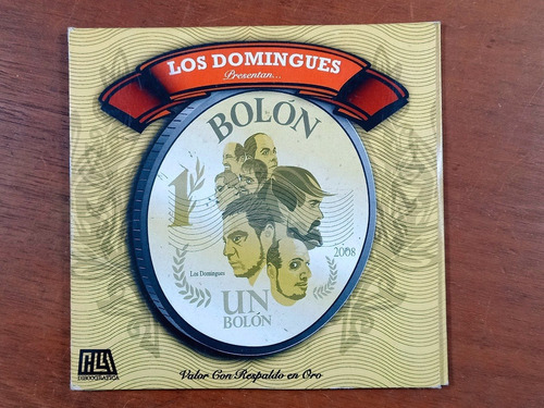 Cd Los Domingues - Un Bolón (2008) Cumbia Punk R15