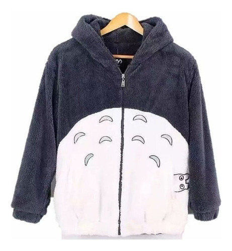 Sudaderas Con Capucha Coral Velvet Anime Tonari No Totoro Lo