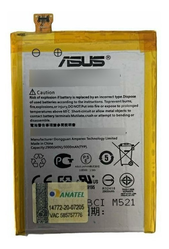 Bateriaoriginal Asus Zenfone 2 C11p1424 Ze551 Ze550 