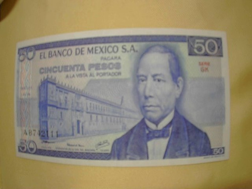 Billetes De Mexico $ 50 S C Consecutivos Pack