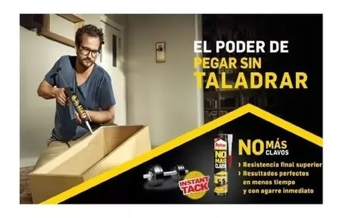 Adhesivo De Montaje, No Más Clavos, Pattex 113 G