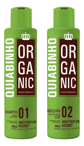 Escova Redutora De Volume Progressiva Quiabinho 300ml