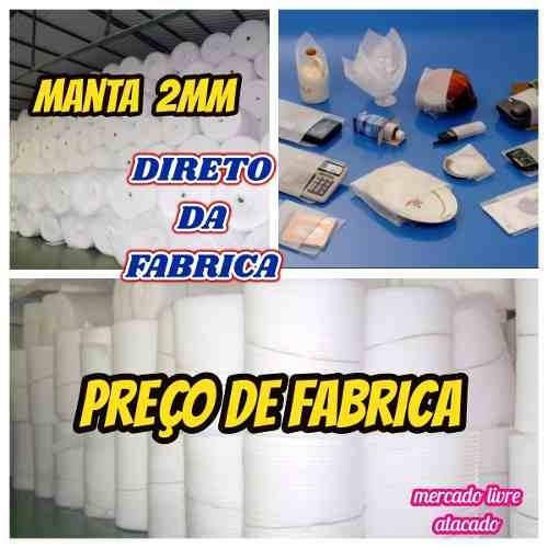 Manta Acrilica 2mm P/piso Laminado Ou Embalagens Kit C/30mt²