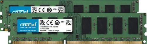 Memoria RAM 16GB 2 Crucial CT2K102464BD160B