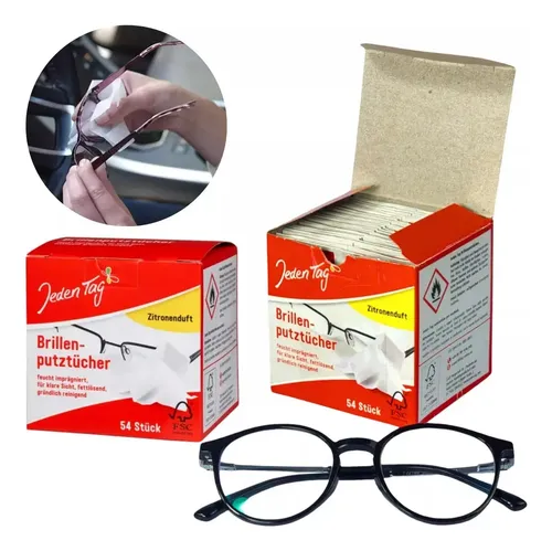 Paños Desechables Limpiar Lentes Toallitas Húmedas Packx2 | Cuotas sin ...