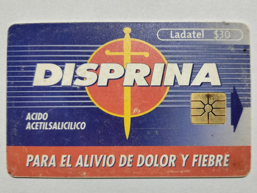 Tarjeta Ladatel Disprina (Usado)