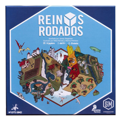 Reinos Rodados - Juego De Mesa En Español - Maldito Games