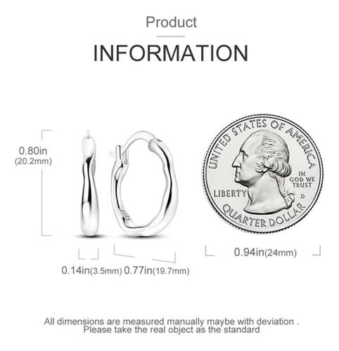Aretes Mujer De Plata Real S925, Arracadas Asimétricas