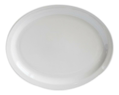 Fuente Oval Verbano Recta De Porcelana 27 Cm 