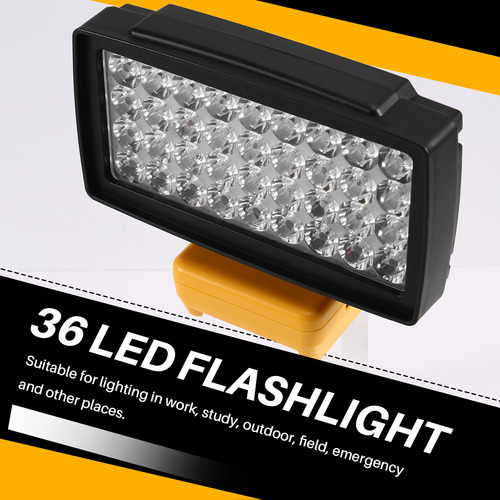 Linterna 36 Led Con Power Bank Usb Para Auto