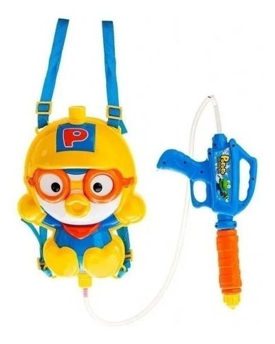 Imagen 2 de 7 de Pistola De Agua Mochila Escudo Carnaval Pileta Nene Nena