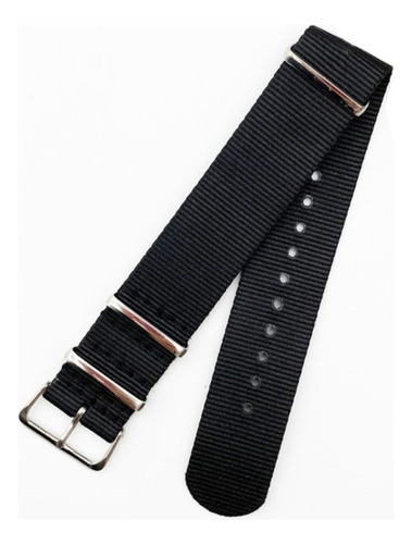 Pulseira Work Compatível Com Moto Watch 70 Black Moswz70-pb Cor Preta