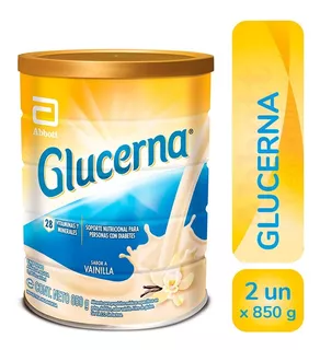 Glucerna En Polvo 850 Gr Sabor Vainilla Pack X 2 Unidades