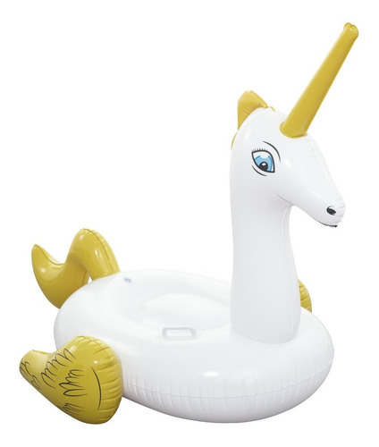 Imagen 4 de 10 de Unicornio Inflable 165 X 145 Cm Bestway 41104 Pileta Edu