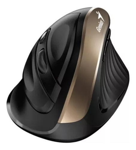 Mouse Genius Inalambrico Ergonomico Vertical 8250s Negro