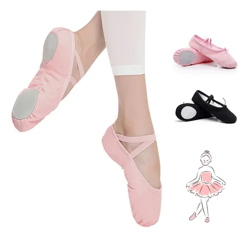 Zapatilla de ballet Lona Stretch Dama– Medias Camelia