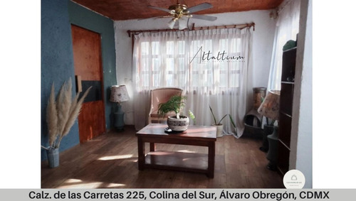 Casa En Venta Calz. De Las Carretas 225, Colina Del Sur, Álvaro Obregón, Cdmx. Vg5-za