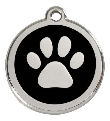 Chapita Redonda Para Mascotas. Medalla Perro Gato