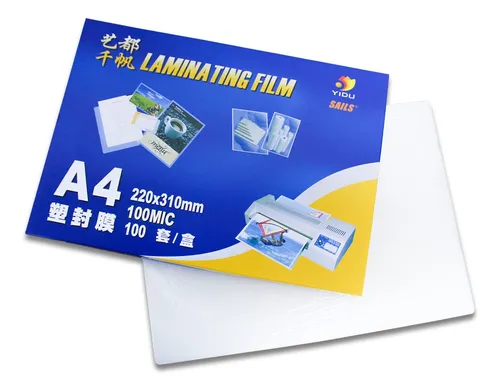 comprar 100 Micas Termolaminadora Plastificadora Carta A4 100 Micron