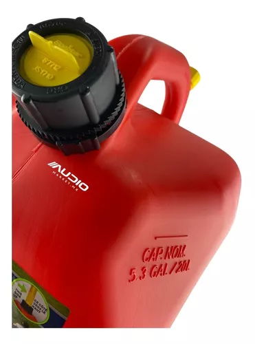 Bidon Garrafa Gasolina 20 Lts Con Tapon Alta Seguridad