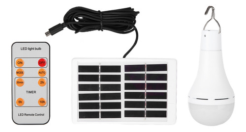 Bombilla Led Solar Inteligente De 9 W, Bombilla De Emergenci