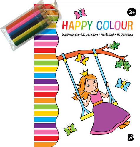 Libro Happy Colour Las Princesas - Ballon