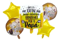 Comprar Kit De Globo Día El Padre Globo Tarro, Globo Papá 5 Piezas