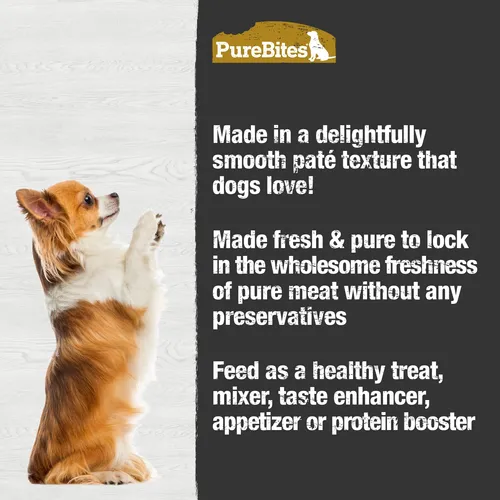 Purebites: Golosina De Pollo Y Calabaza Nutritiva Para Perro