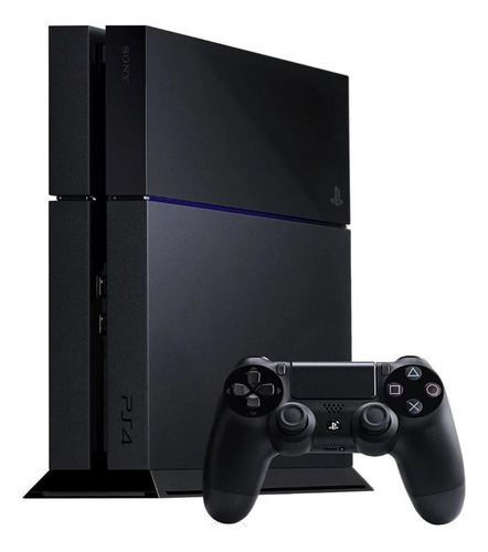 Consola Playstation 4, 2 Joysticks Originales Y Juegos Negro (Usado)