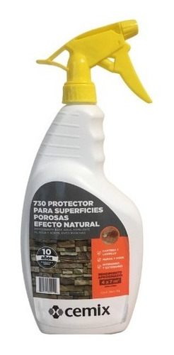 Imagen 1 de 4 de Protector Superficies Porosas Efecto Natural (spray 1 Litro)