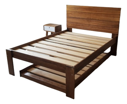 Cama Canguro C/ Cabecera , Queen / Matrimonial C Buro