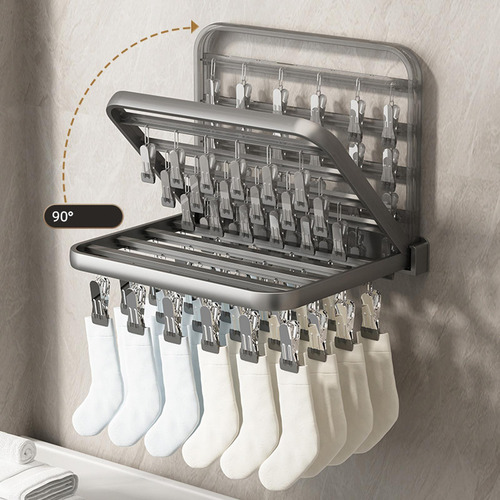 Percha Para Secadora De Ropa Clips Estables Portátiles