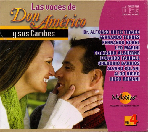 Las Voces De Don Americo Y Sus Caribes Vol. 4