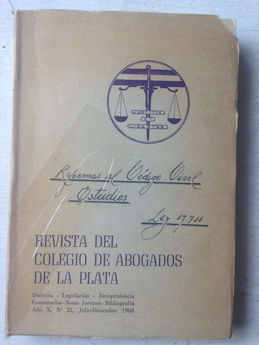 Revista Del Colegio De Abogados De La Plata