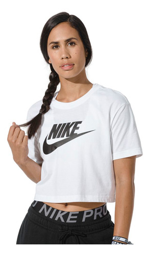 Camiseta Cropped Nike Sportswear Feminina Bv6175-100