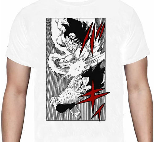 Dragon Ball - Vegeta Vs Goku - Polera Anime - Cyco Records