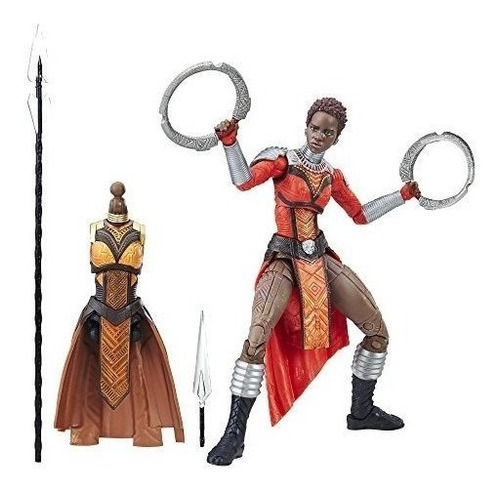 Serie Marvel Black Panther Legends Nakia De 6 Pulgadas