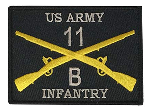 Parche Militar Bordado Us Army 11 B Infantery