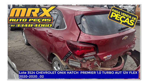 Sucata Chevrolet Onix Premier 1.0 12v Turbo Flex Aut 2020