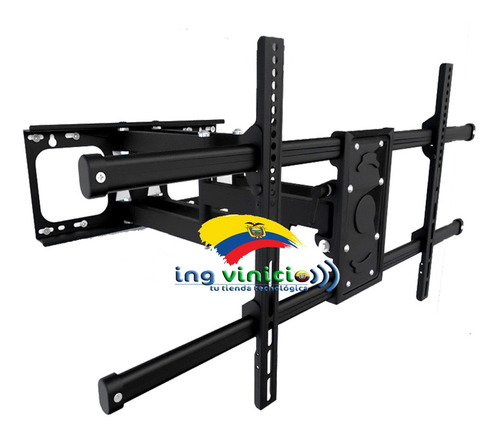 Imagen 2 de 7 de Soporte De Tv Led Lcd Curvo Klip Kpm-955 37-90'' Con Giro