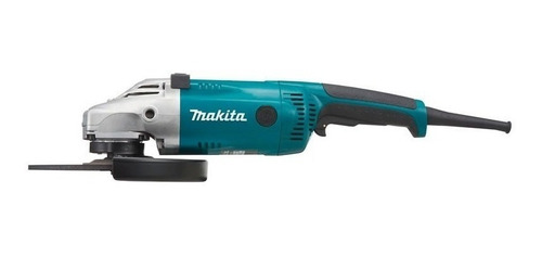 Esmeriladora angular Makita GA9020 color turquesa 2200 W 127 V + accesorio