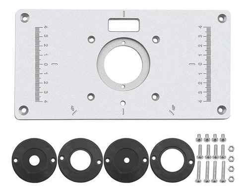 Guia Placa Base Para Fresa Fresadora Router De Carpintería