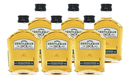 Gentleman Jack Miniatura 50ml X6uds. (vidrio)