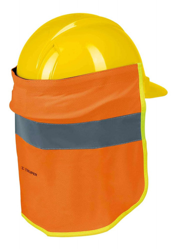 Cubrenuca Casco Reflejante Color Naranja 30 Cm 12355 4 Pz